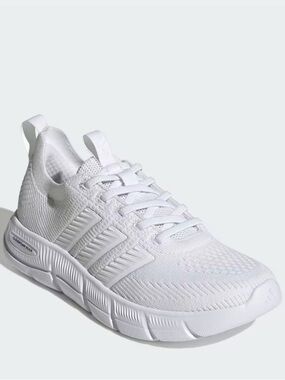 Adidas All White Cloudfoam Slounge Shoes! New in box!